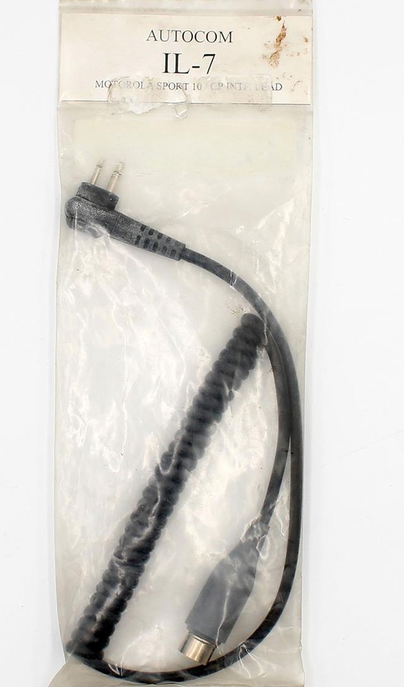 Autocom Radio Interface Cable Part Number - IL-7