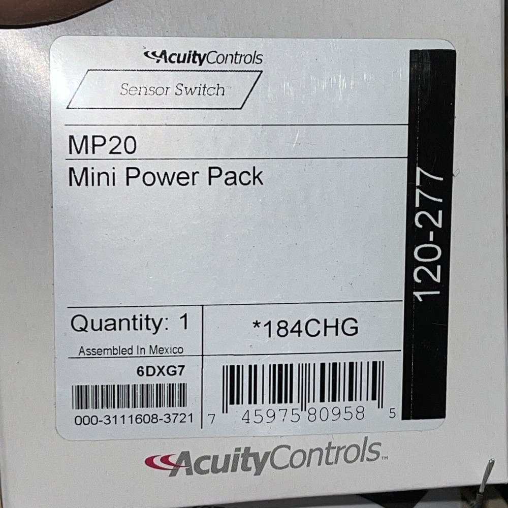 Acuity Controls MP20 Mini power pack