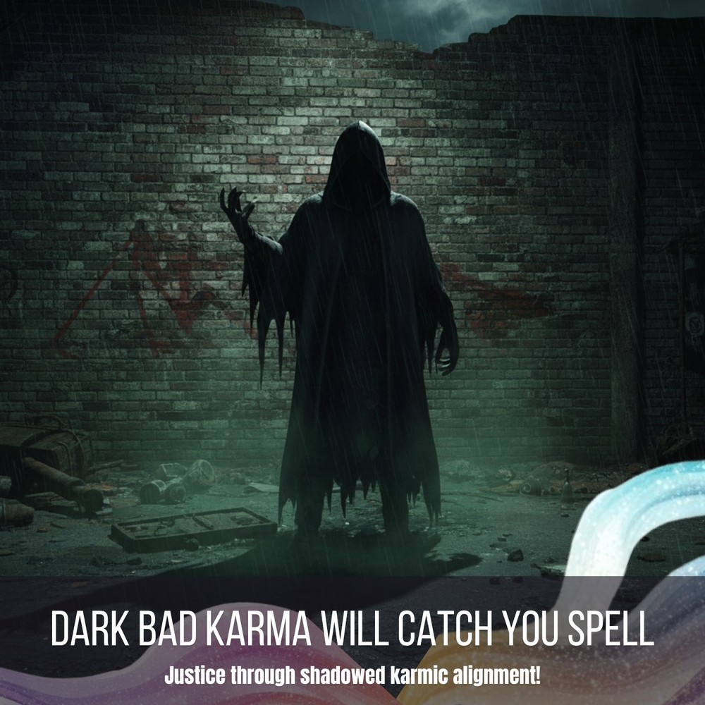 DARK Bad Karma Will Catch You Spell