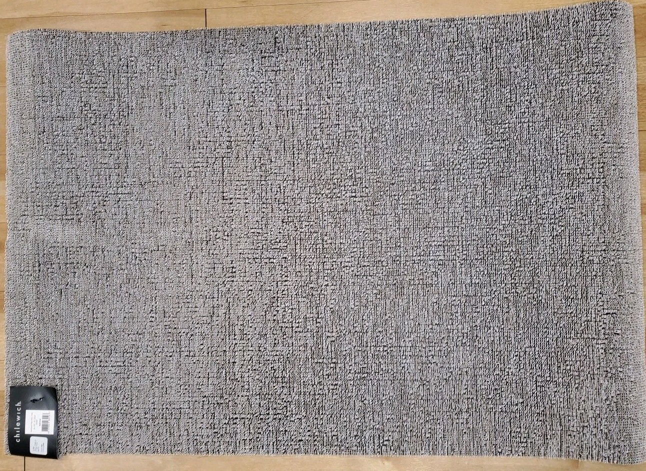 NEW Chilewich Heathered Shag Utility Indoor/Outdoor Mat Rug 2' x 3' Putty Brown