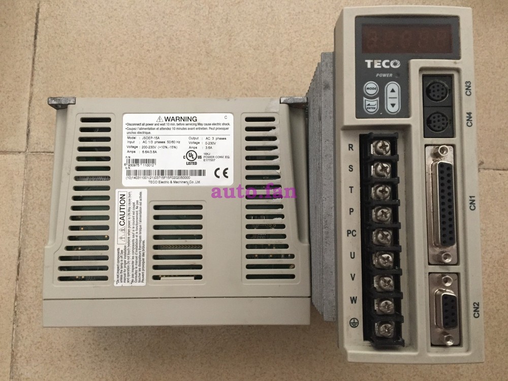 1 Pc. used 400W servo controller JSDEP-15A
