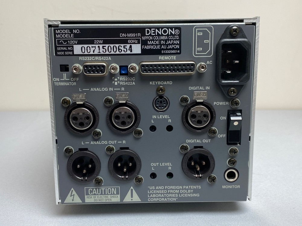 Denon MiniDisc MD Player/Recorder - DN-M991R