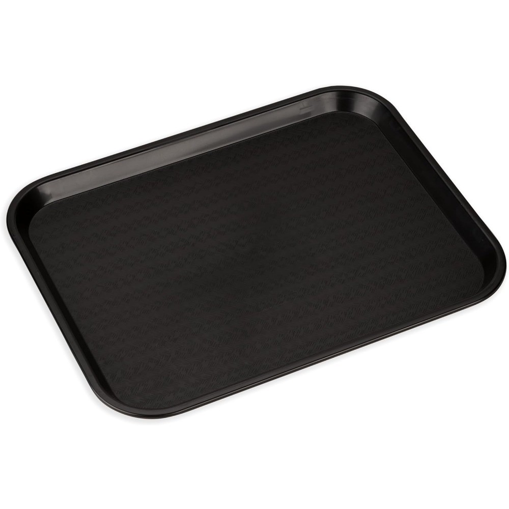 Durable Polypropylene Cafeteria Tray 14 x 18 Slip Resistant Surface Stackable