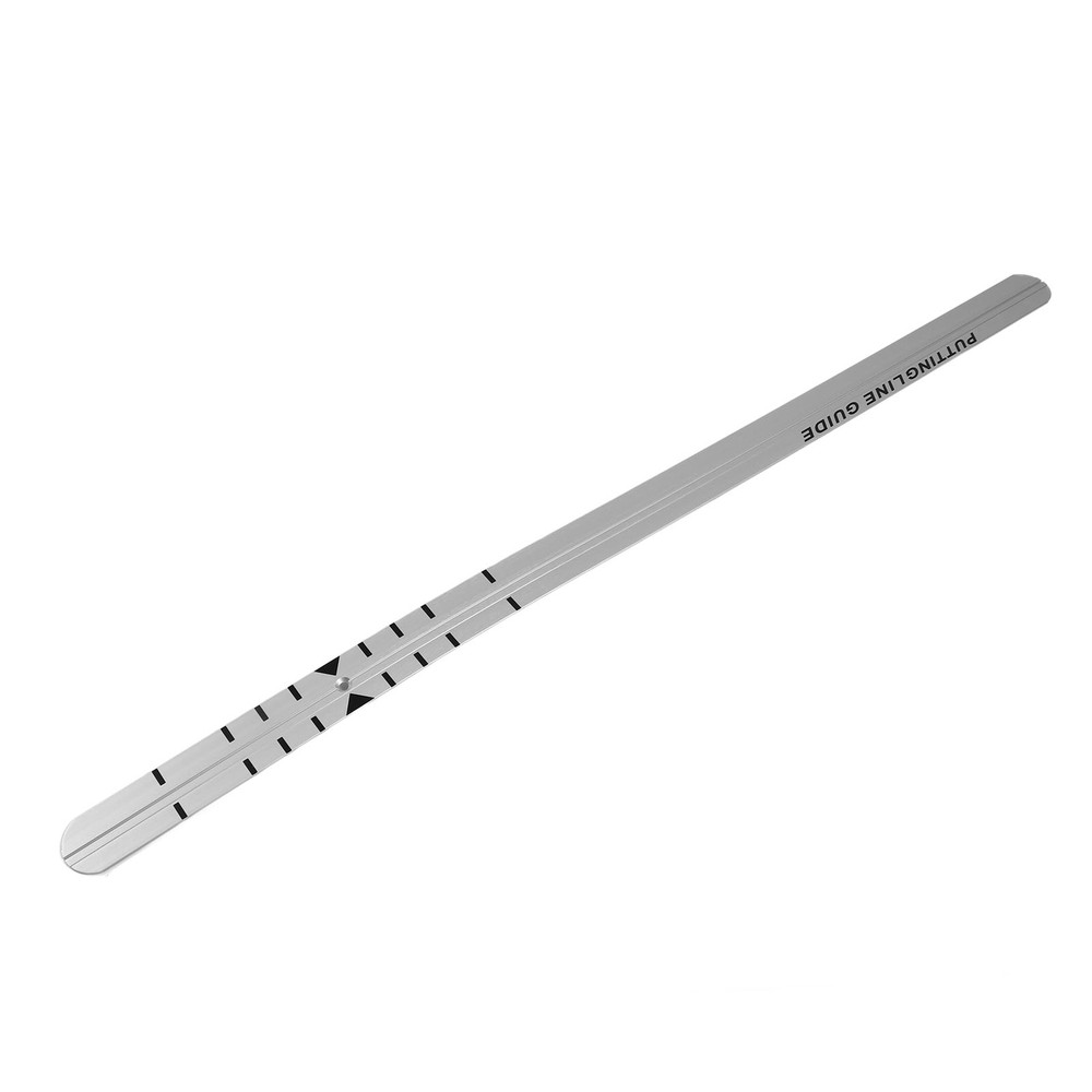 Putter Straight Ruler Aluminum Practice Aid Putting Alignment Rail