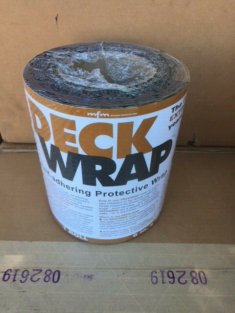 DeckWrap 6"X25' Self Adhering Protective Wrap Deck Wrap (NEW)