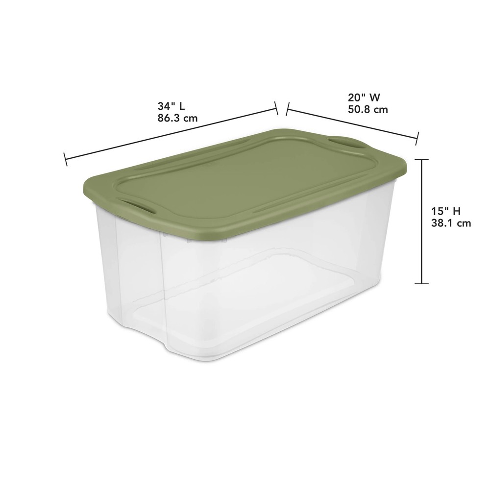 Sterilite Carry 120 Quart Extra-Large Storage Bin