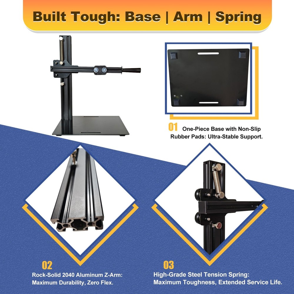 Vertical Heat-Set Insert Press Machine with 80W Digital Temperature-Controlle...