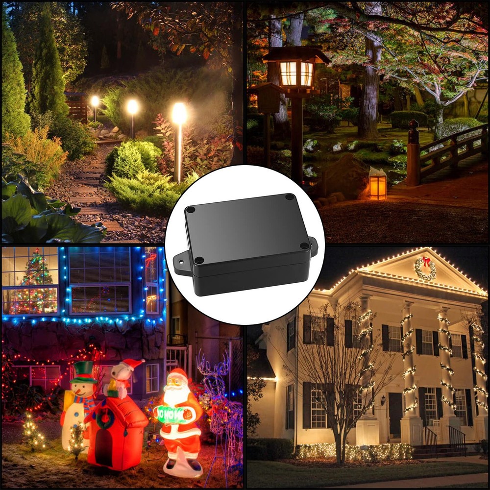 Project Box, 4Pcs Junction Boxes, IP65 Waterproof Electrical Boxes, ABS Plastic