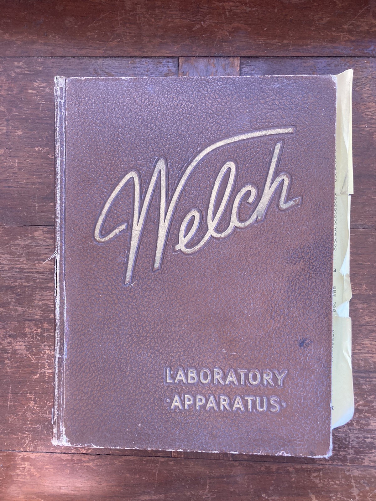 Welch Laboratory Apparatus Catalog 1948