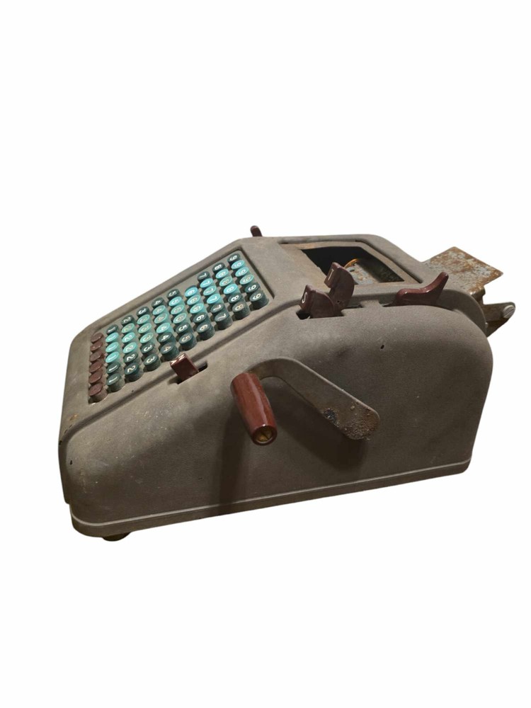 Vintage Smith & Corona Hand Crank Adding Machine - Not working Read discription*