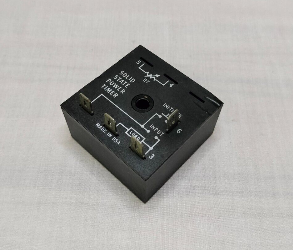 SSACI THC4120B Solid State Timer 120VAC 10A 20 SEC 100A Inrush Made in USA