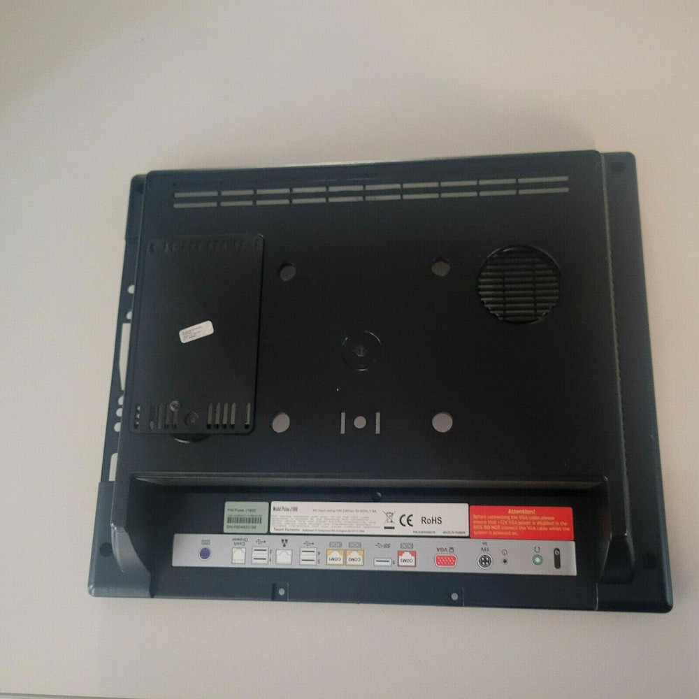 Back Plastic for Touch Dynamic Pulse J1900 POS Terminal