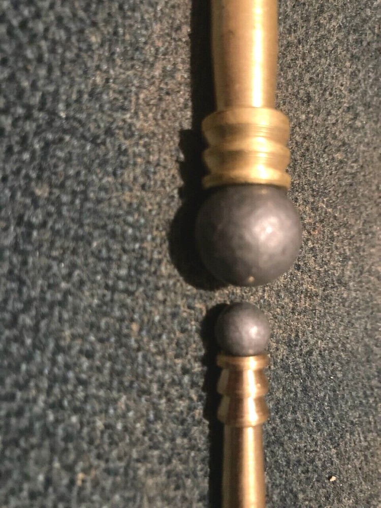 🦅 Muzzleloader Solid Brass Jags 58, 54, 50, 45, 40 or 32 Calibers 10-32 Threads