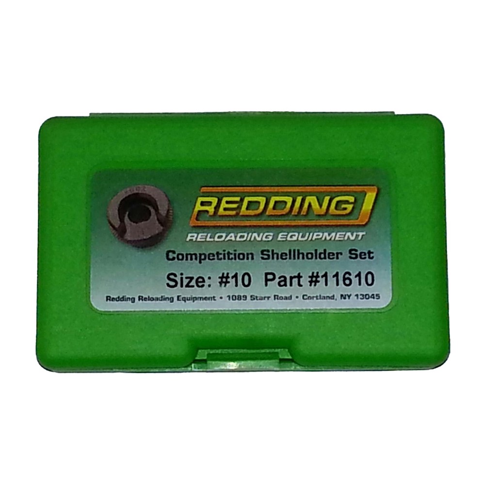 REDDING #10 Competition Shellholder Set (11610)