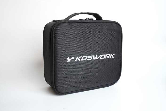 Koswork 32418 - Hard Frame Electronics Bag w/ Foam Insert, Motors, ESCs, Servos