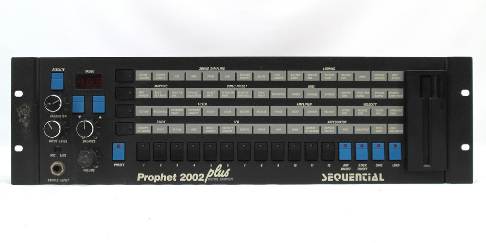Sequential Circuits Prophet 2002 Plus Digital Sampler Needs Repair