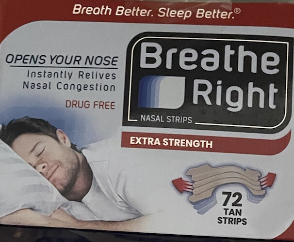 Breathe Right Nasal Strips