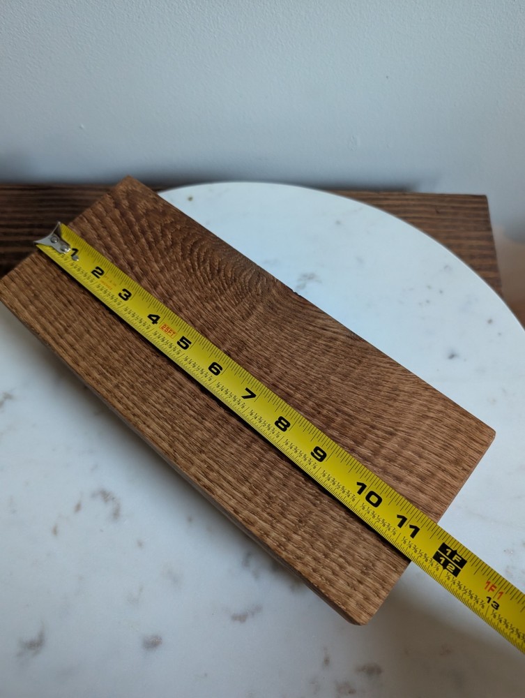 Handmade Solid Oak Wood Riser Stand Minimalist Farmhouse Display Platform