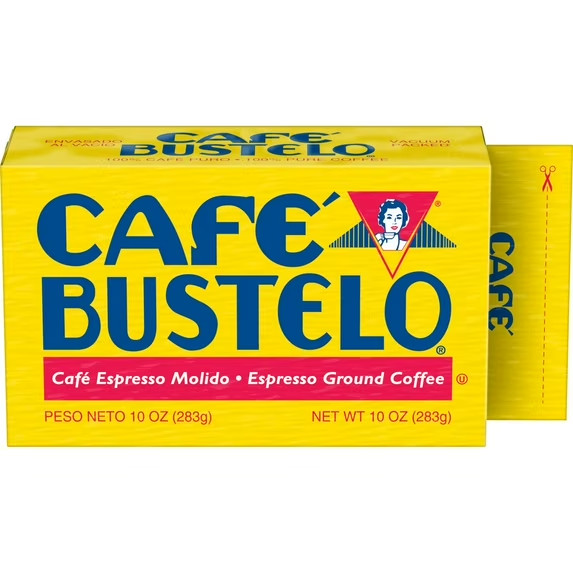 ( 2 Pack ) Cafe Bustelo Ground Coffee, Dark Roast, 16 oz Brick