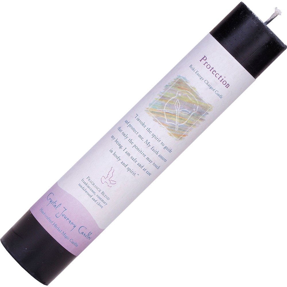 Protection Ritual Spell Slender 1.5"x7" Pillar Candle!