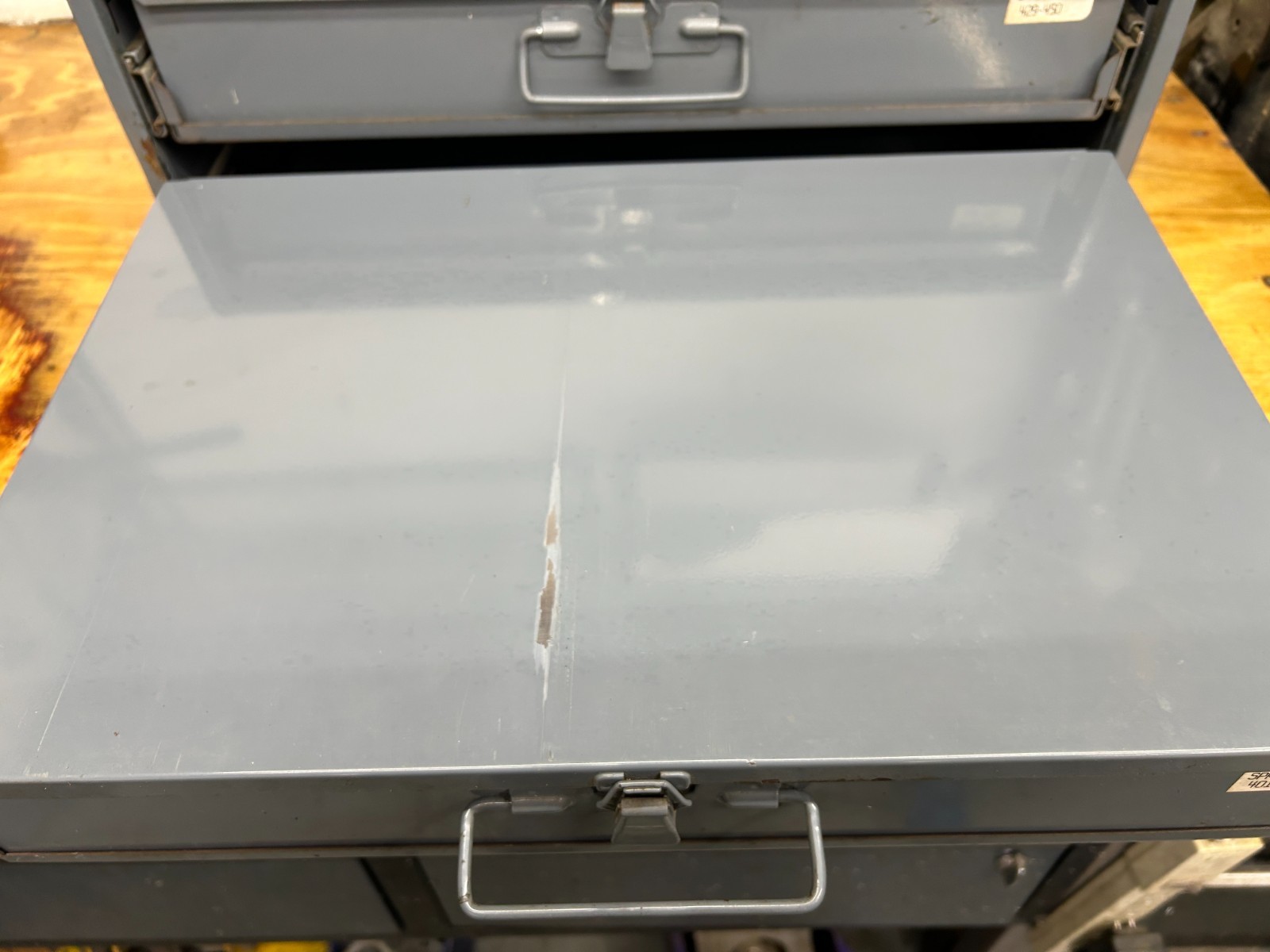 Durham Mfg Two Drawer Cabinet Removable and Divided Approximately 20"W 16"D 8"T