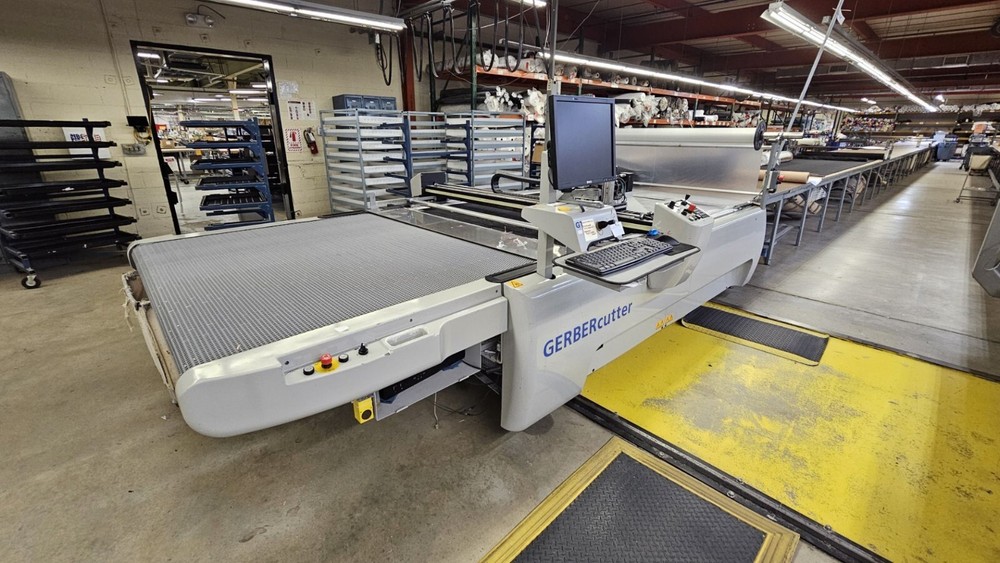 Gerber GTXL Computerized fabric cutting machine