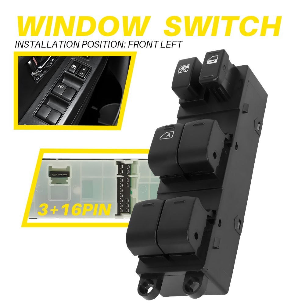 For 2010-2012 Subaru Legacy/Outback Power Window Master Control Switch Left Side