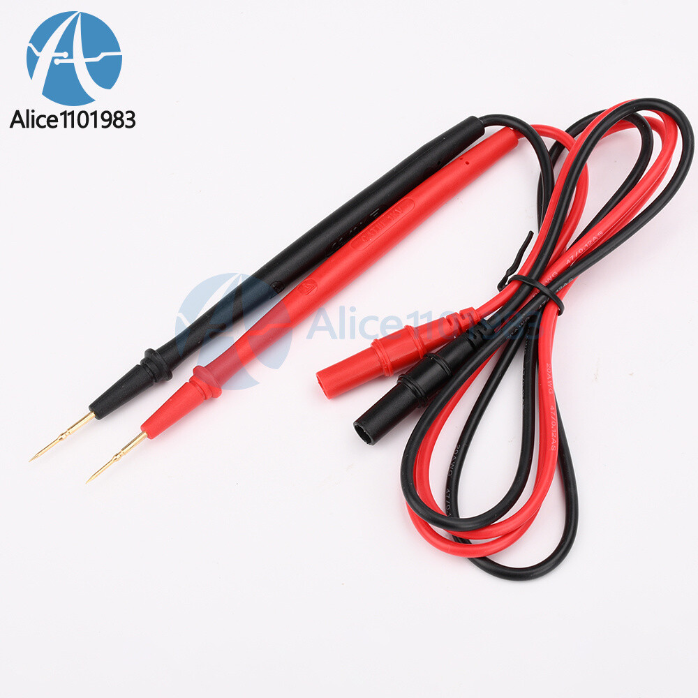 Multimeter Tester Cable Multi Meter Test Lead Probe Wire Pen Cable Needle Tip