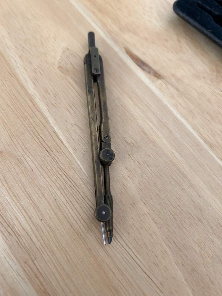 Compass Drawings Set - Vintage