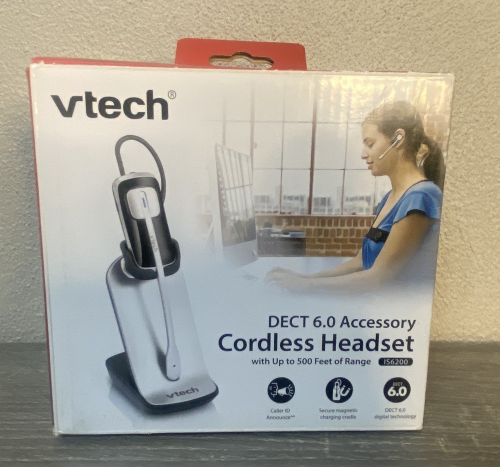 Vtech DECT 6.0 Accessory Cordless Headset IS6200
