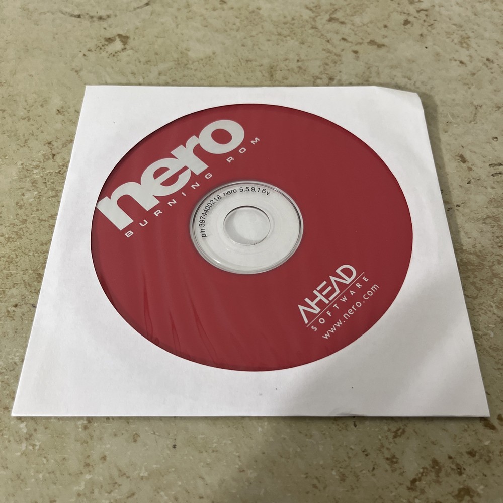 Nero Burning CD original