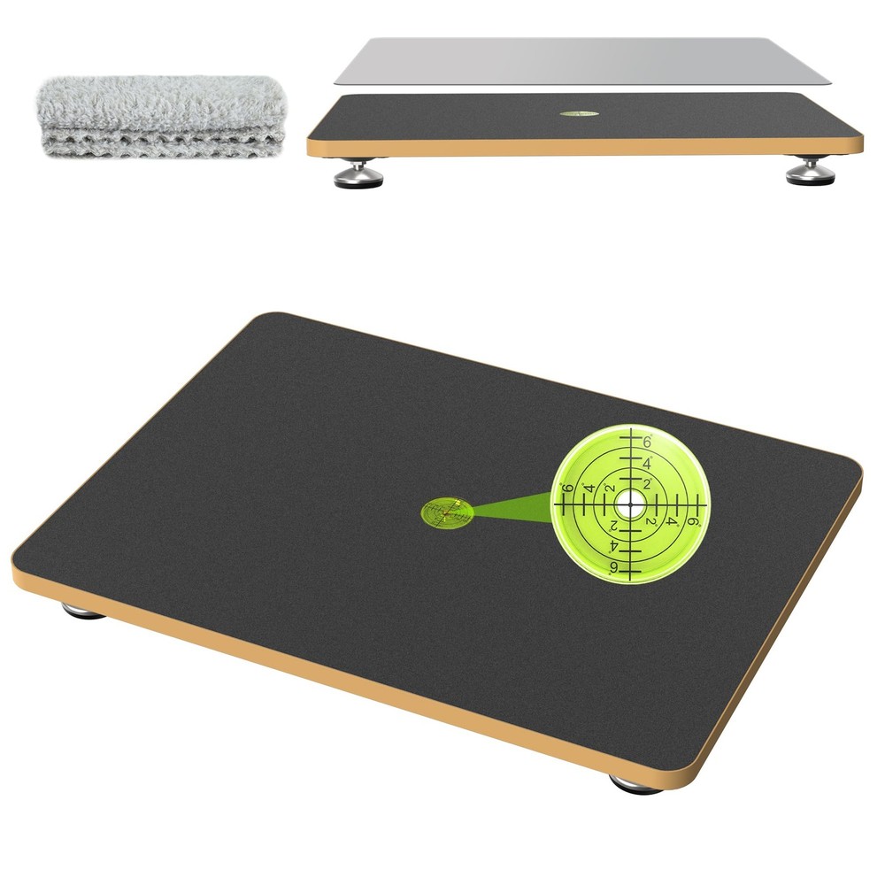 Leveling Table for Epoxy Resin, 16''x 12'' Adjustable Precision Leveling Plat...