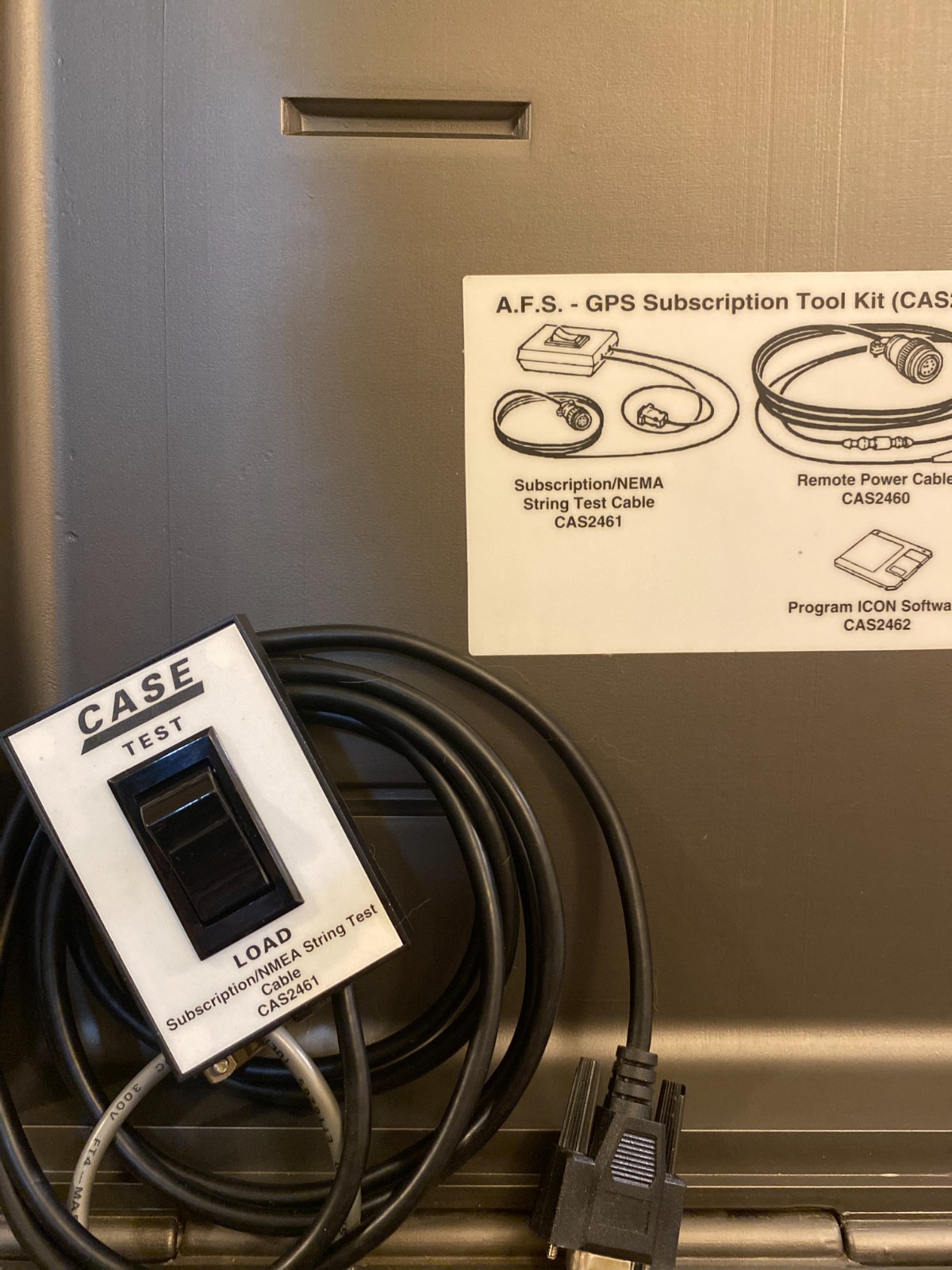 Case IH AFS GPS Subscription Tool Kit CAS2459 & Programming Harness 380002901 ++