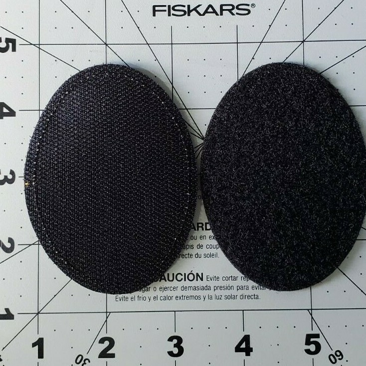 Metal Gear Fox Embroidered Orange patch w/ hook & loop