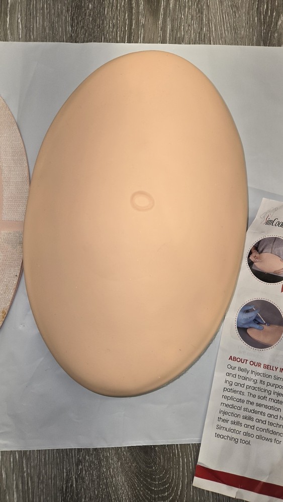 Belly Injection Simulator, Subcutaneous Injection Training Pad, Injection
