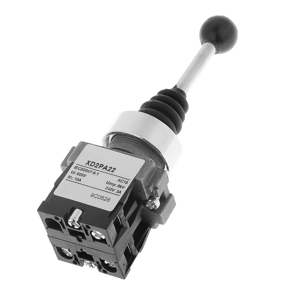 1pc XD2PA22CR 2NO 2-position Spring Return Momentary Stick Joystick Switch♡