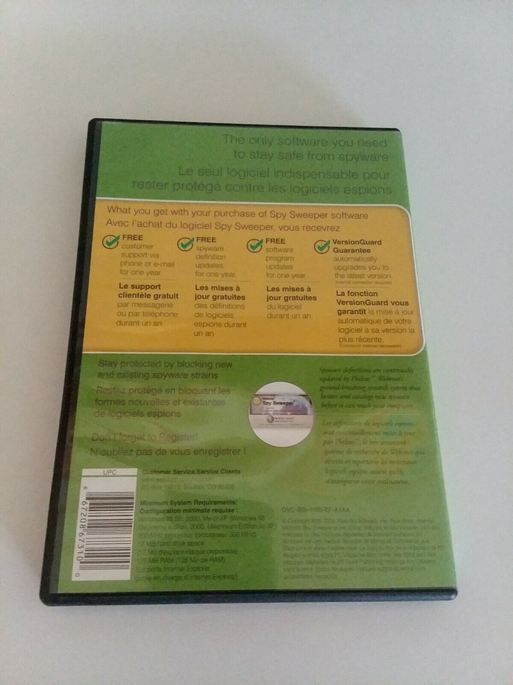 Webroot Spy Sweeper Pc