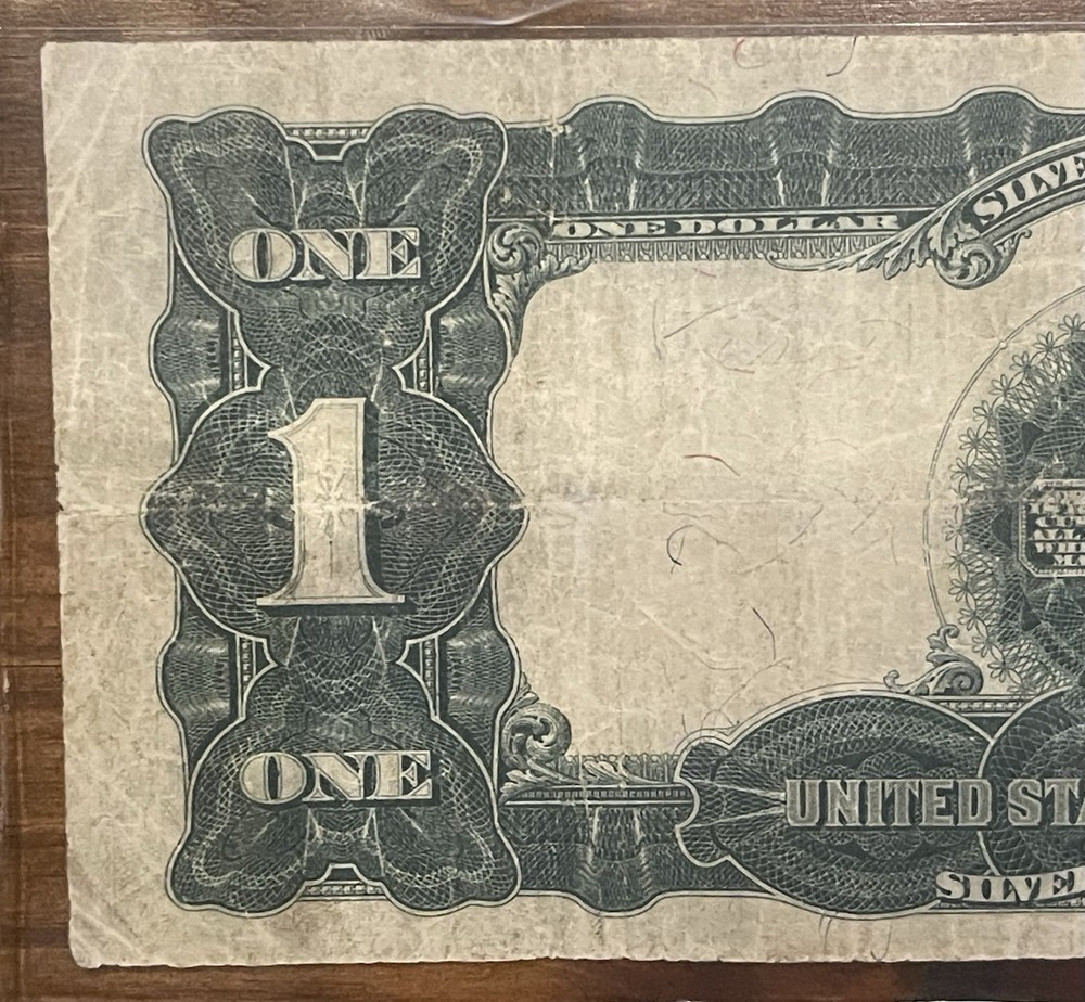 1899 One Dollar Large Size Silver Certificate Black Eagle