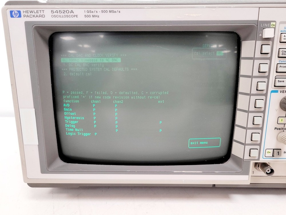 Hewlett Packard 54520A Oscilloscope