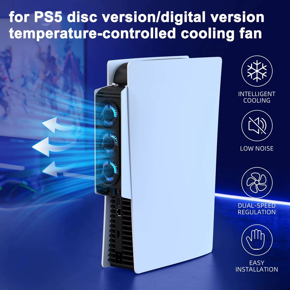 Console Cooling Fan / USB Hub Accessory