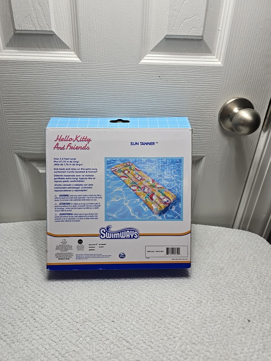 Hello Kitty Inflatable Pool Float for Kids Beach & Swimming Fun (R