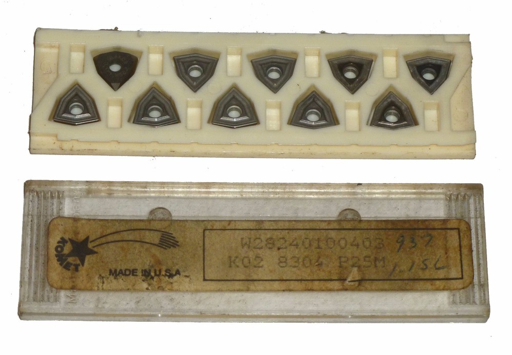 10 KOMET W28240100403 CARBIDE INSERTS K02