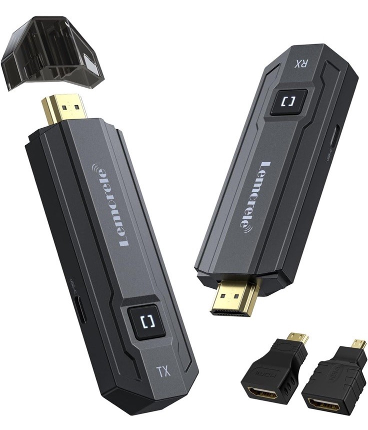 Lemorele Wireless HDMI Transmitter and Receiver Extender Kit