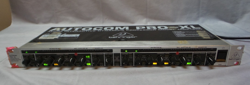 Behringer MDX1600 Autocom Pro-XL Audio Interactive Processor - USED/WORKS