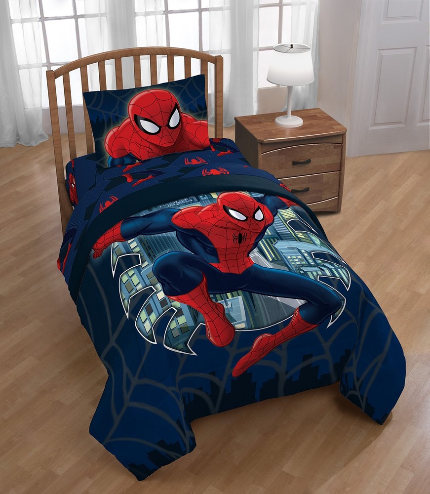 Comforter - Super Soft Reversible Bedding Polyester Microfiber Fill, Blue - S...