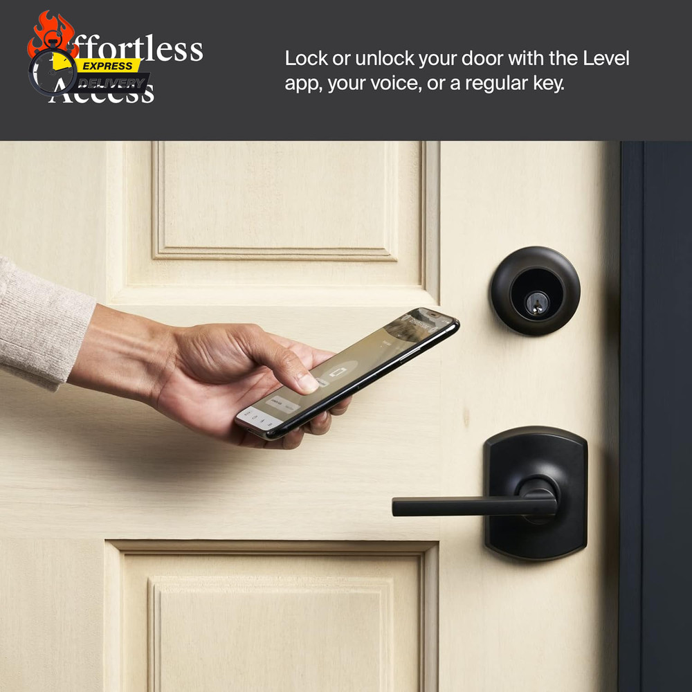 Home Inc Lock Smart Lock, Keyless Entry, Smartphone Access, Bluetooth Enabled,