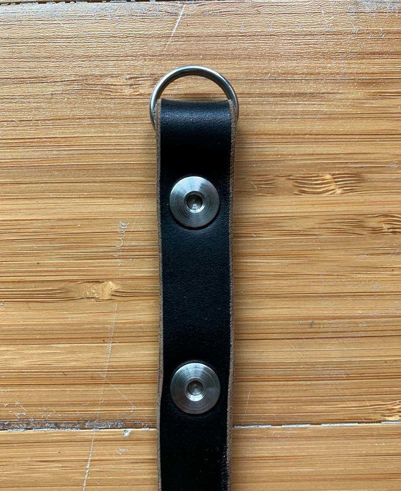 Horween Chromexcel leather camera neck strap 37" new