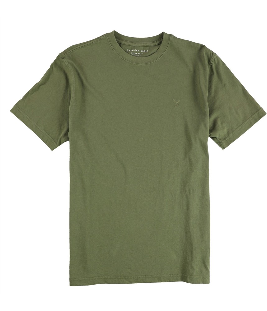 American Eagle Mens Solid Basic T-Shirt