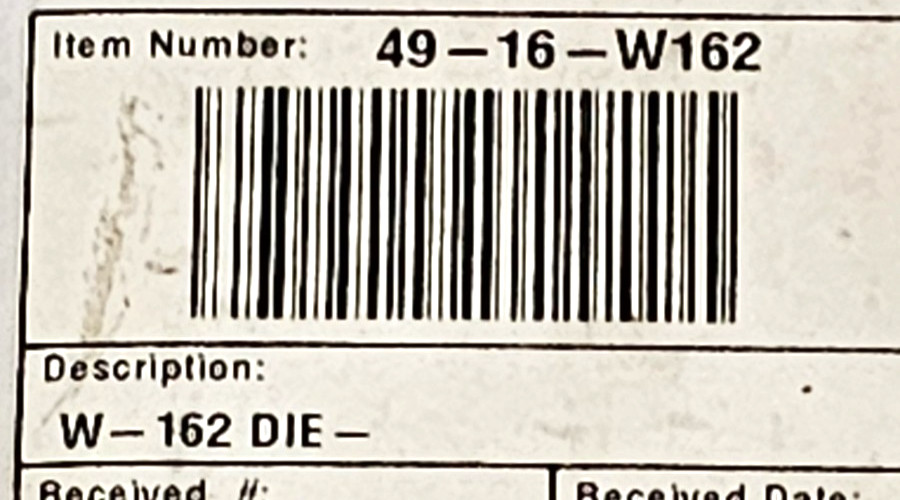 Milwaukee Tool 49-16-WDies 162