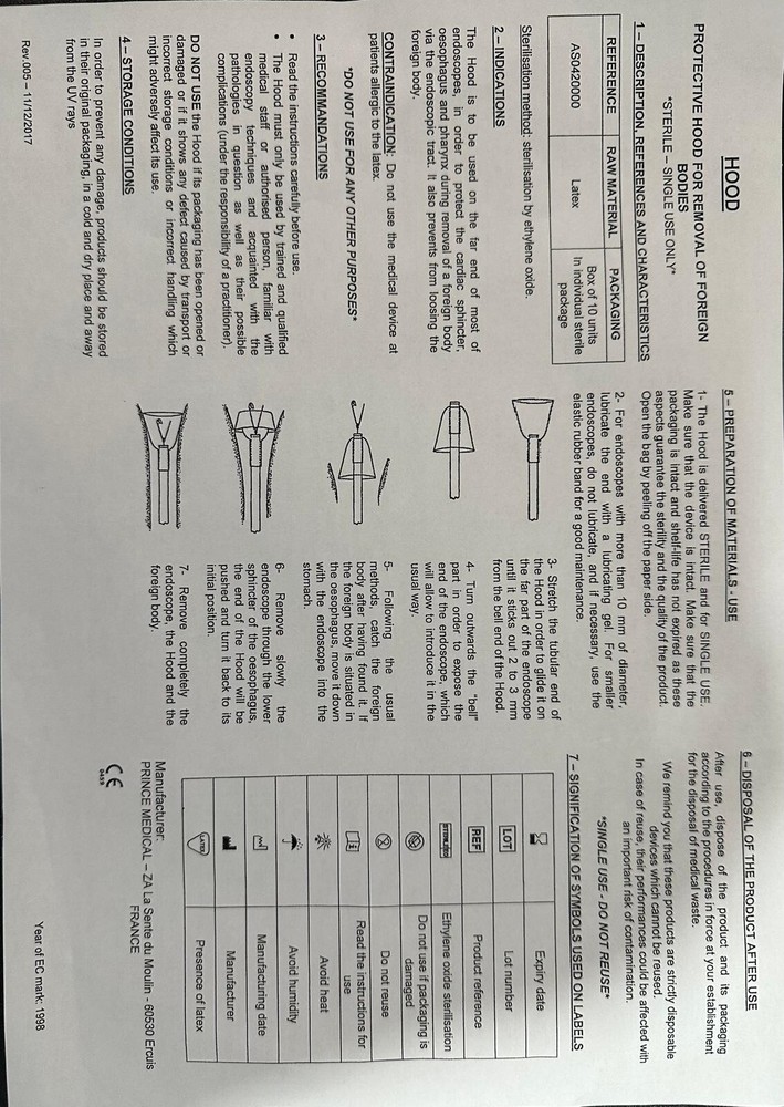 Foreign Body Hood Protector II